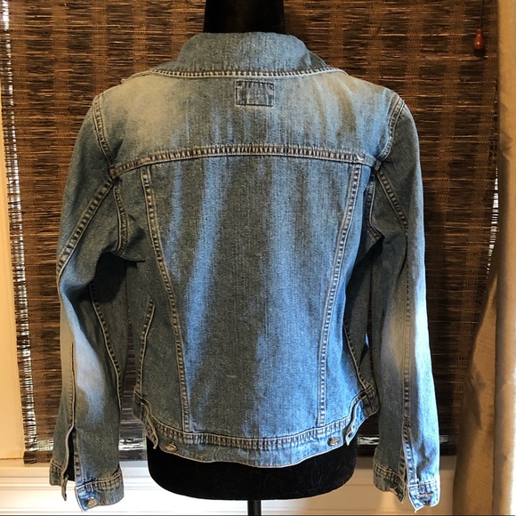 Calvin Klein Denim Jacket/Vintage - Picture 2 of 5